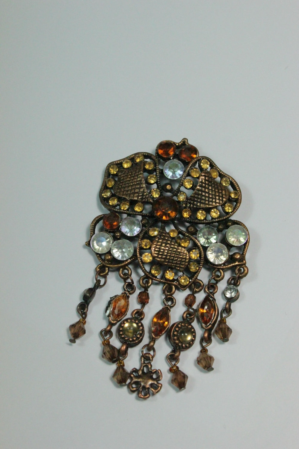 Brosa Cu Pietre, 80x50mm