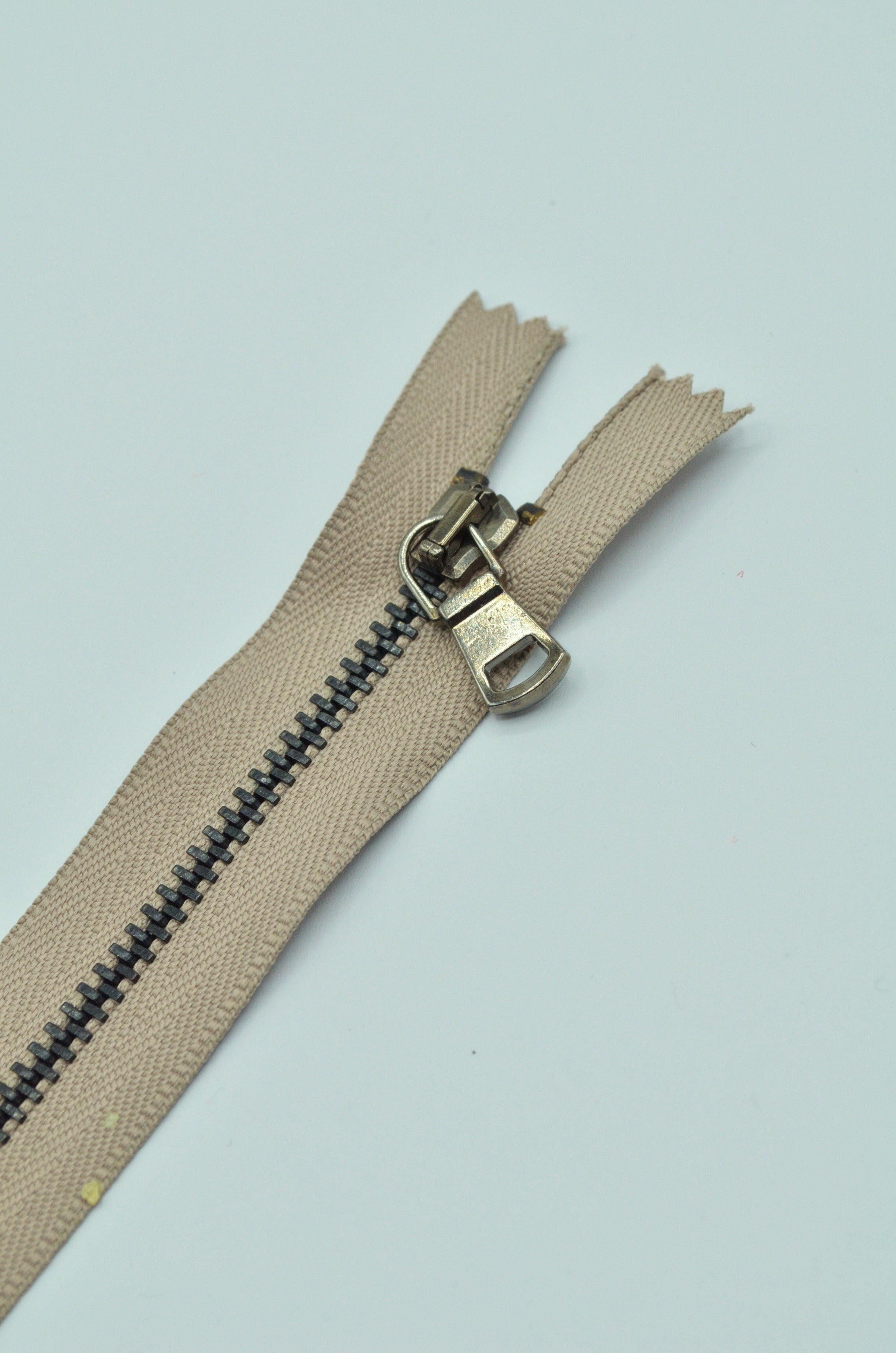Fermoar Metalic 11.5cm, Bej