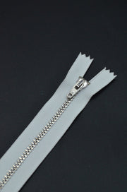 Fermoar Metalic Fix, 5mm, 16cm, Alb