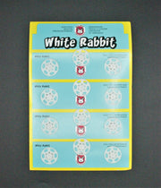Capse De Plastic 20mm, 12Buc, Alb