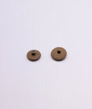 Capse Imbracate, 11mm, Bej