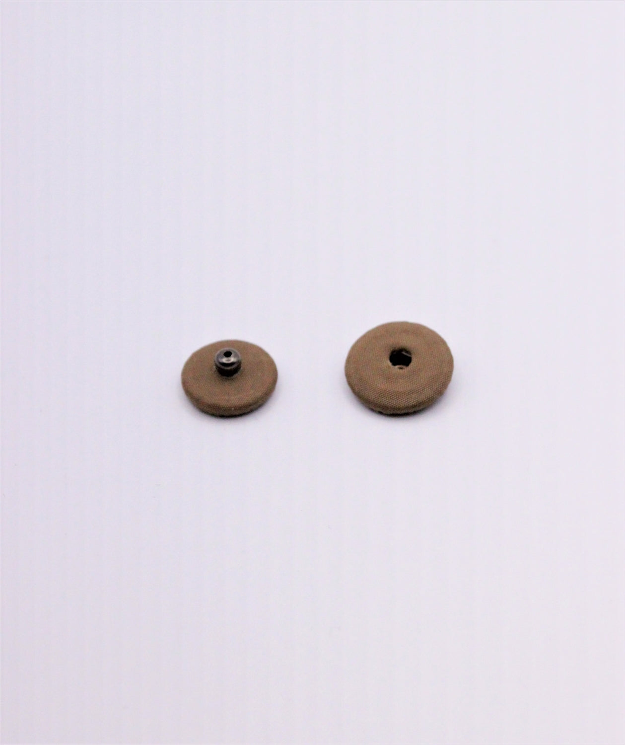 Capse Imbracate, 11mm, Bej