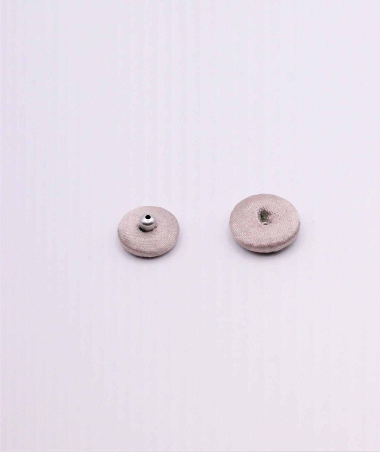 Capse Imbracate, 12mm, Roz Pudra
