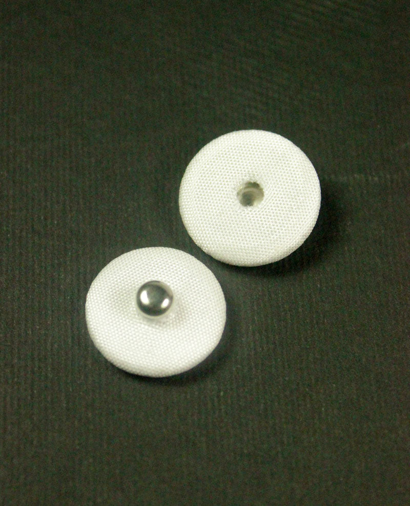 Capse Imbracate, 17mm, Alb