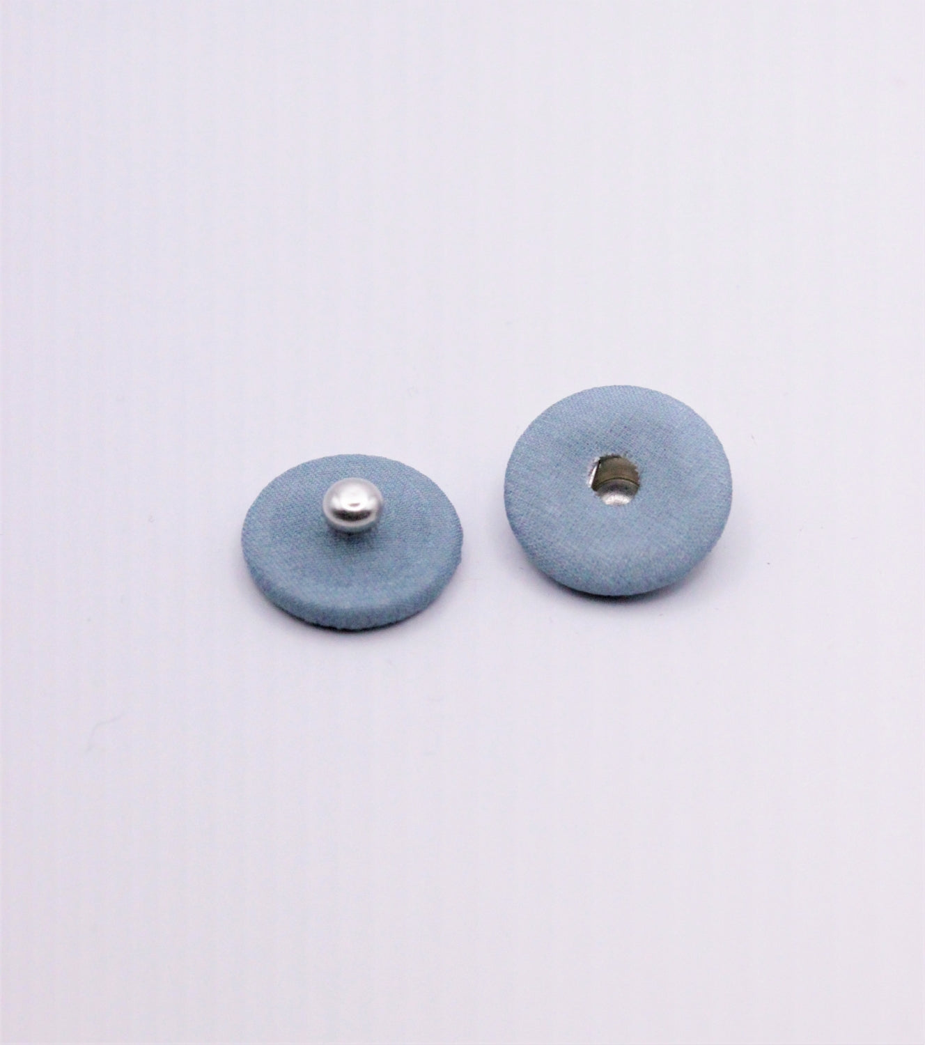 Capse Imbracate, 17mm, Bleu