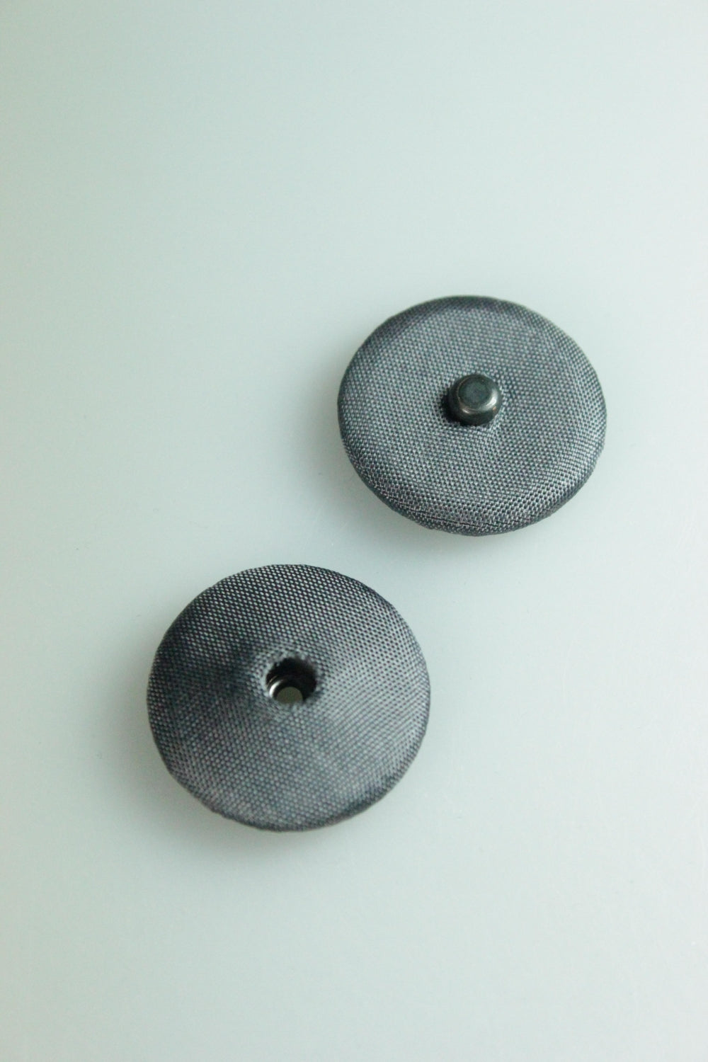 Capse Imbracate, 22mm, Gri