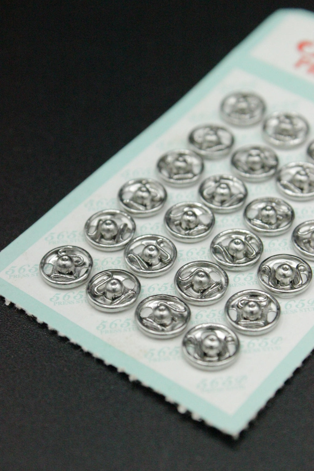 Capse Metalice 8mm, 24buc, Argintiu