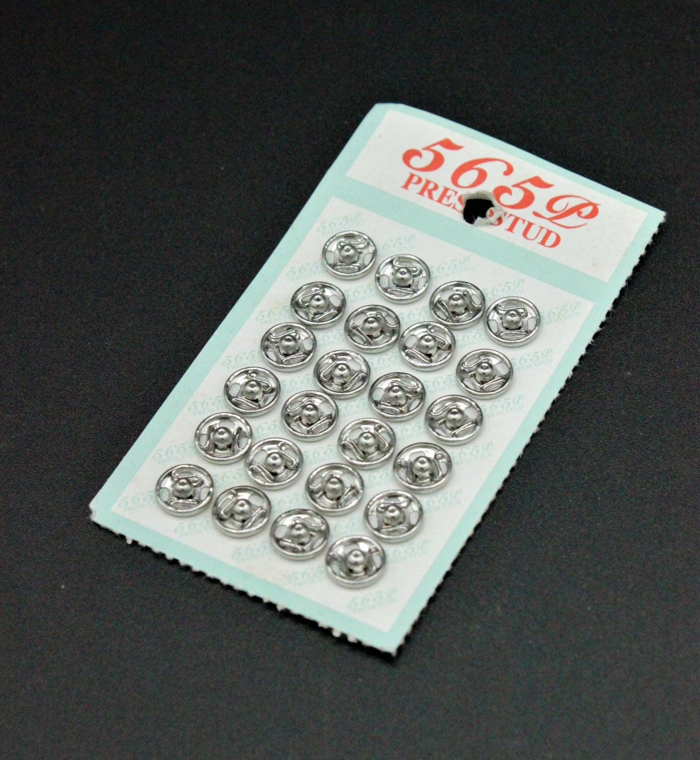 Capse Metalice 8mm, 24buc, Argintiu