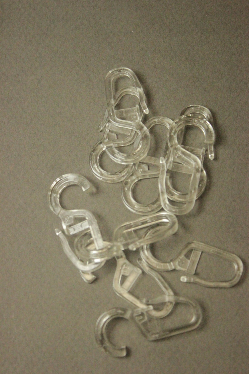 Carlige Inele Perdea (10buc), 10 mm