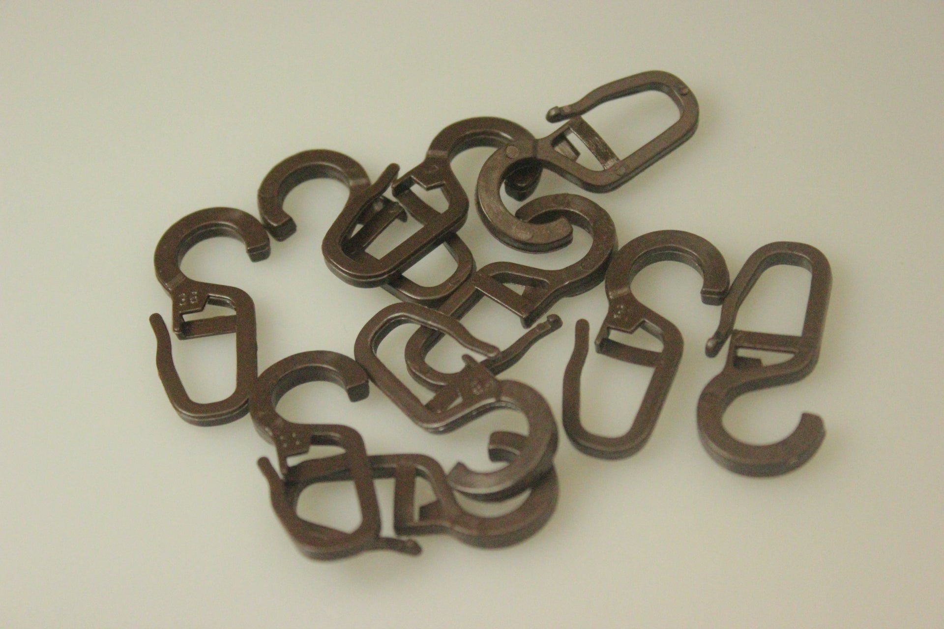 Carlige Inele Perdea (10buc), 10mm