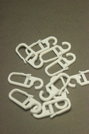 Carlige Inele Perdea (10buc), 5mm