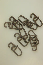 Carlige Inele Perdea (10buc), 5mm