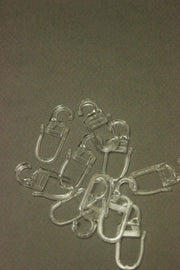 Carlige Inele Perdea (10buc), 5mm