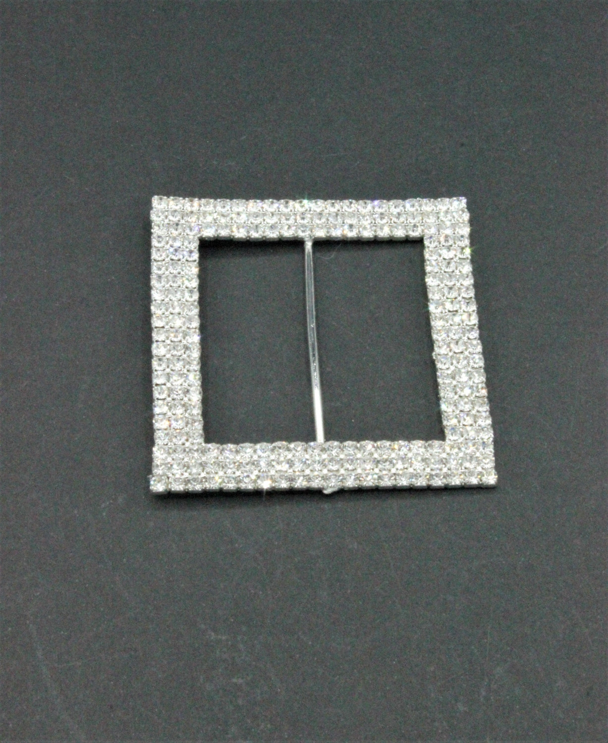 Catarama Cu Strasuri, 40mm, Argintiu