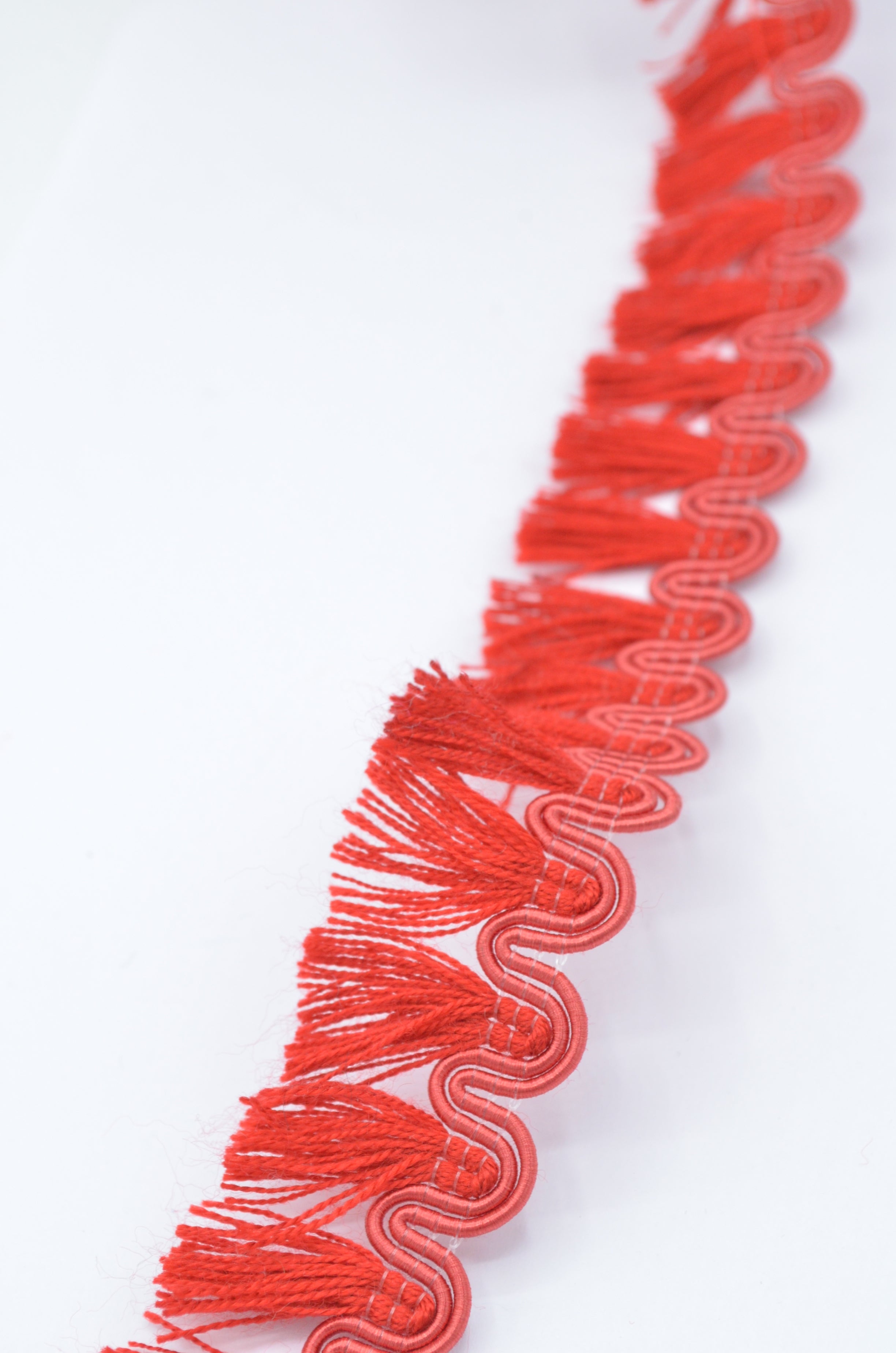 Franjuri Din Acril, 3 cm, Rosu