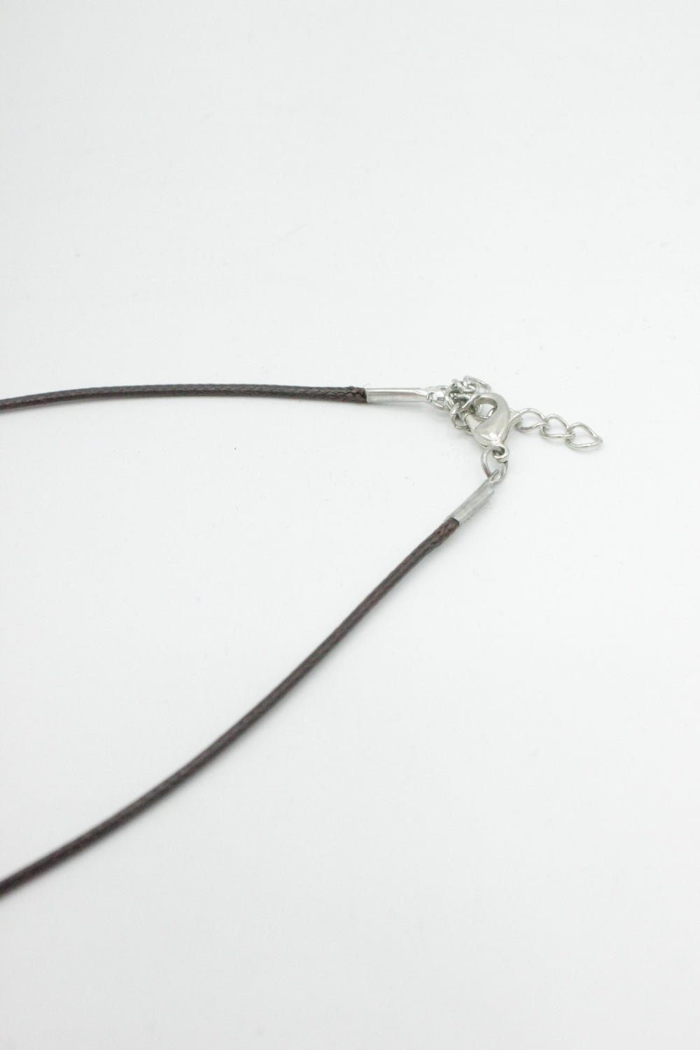 Colier Din Snur Cerat , 45cm, Maro