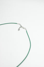 Colier Din Snur Cerat , 45cm, Verde