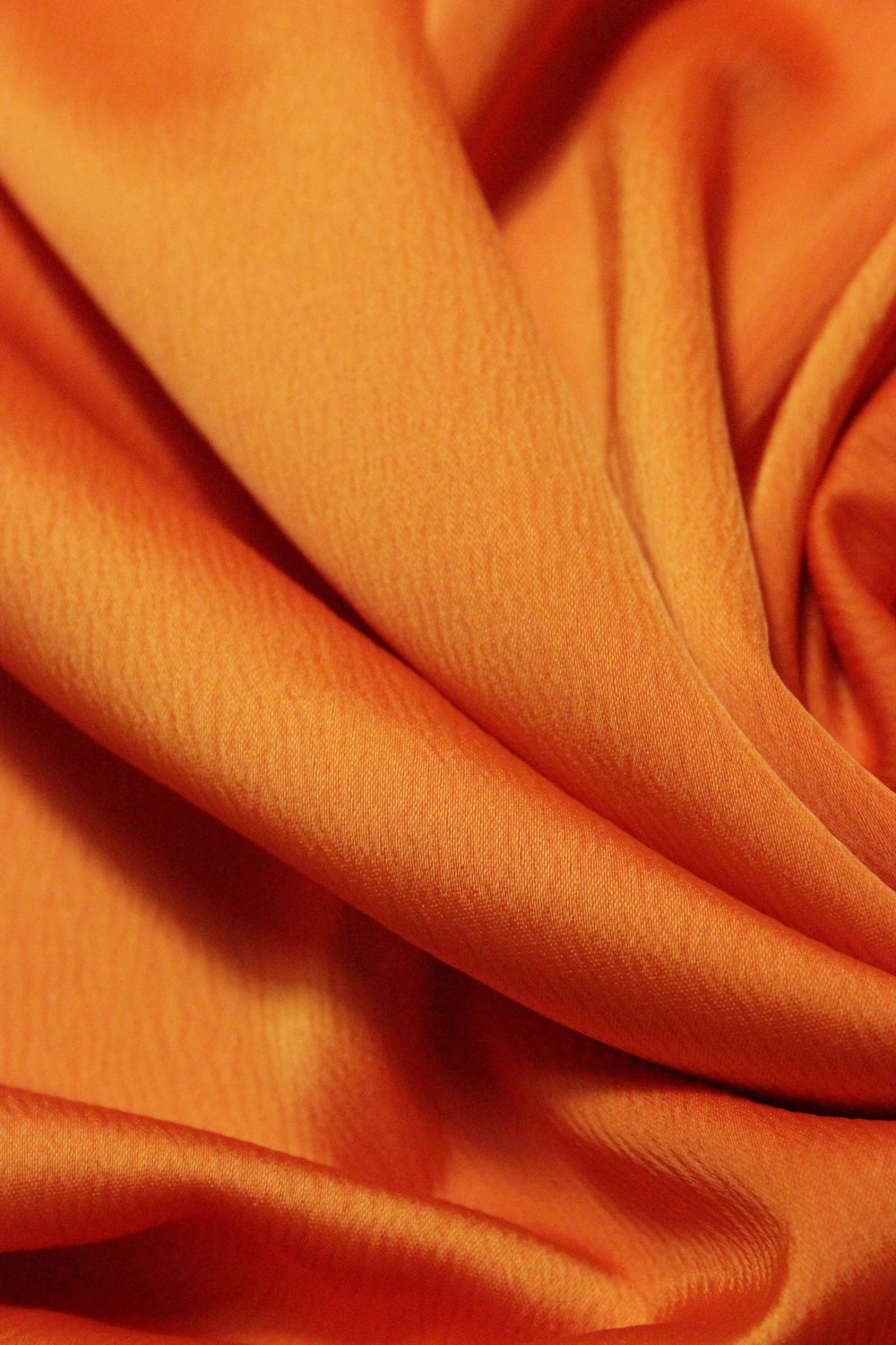 Crep Saten Usor Elastic, Portocaliu