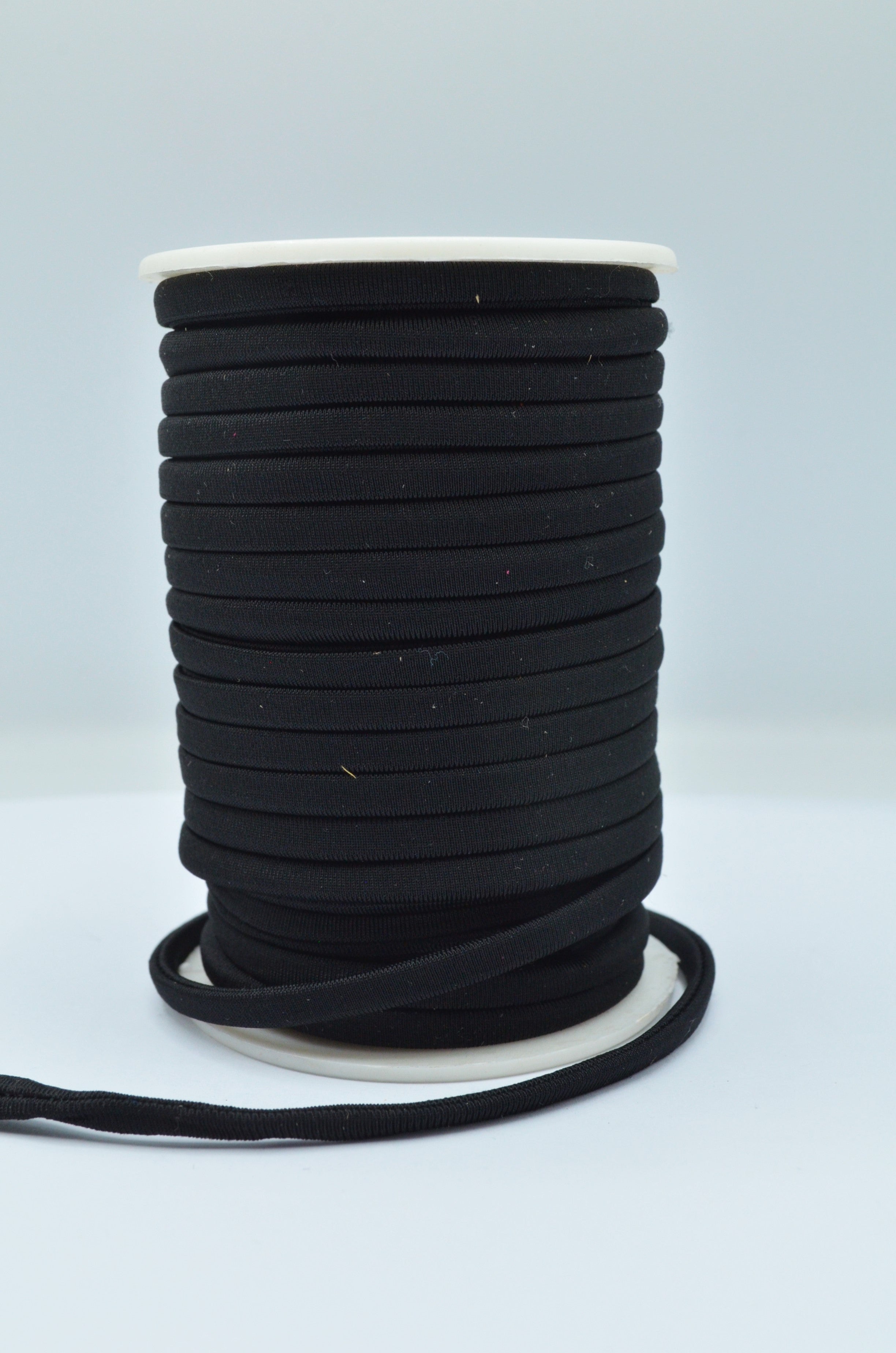 Snur Lycra 8mm, Negru