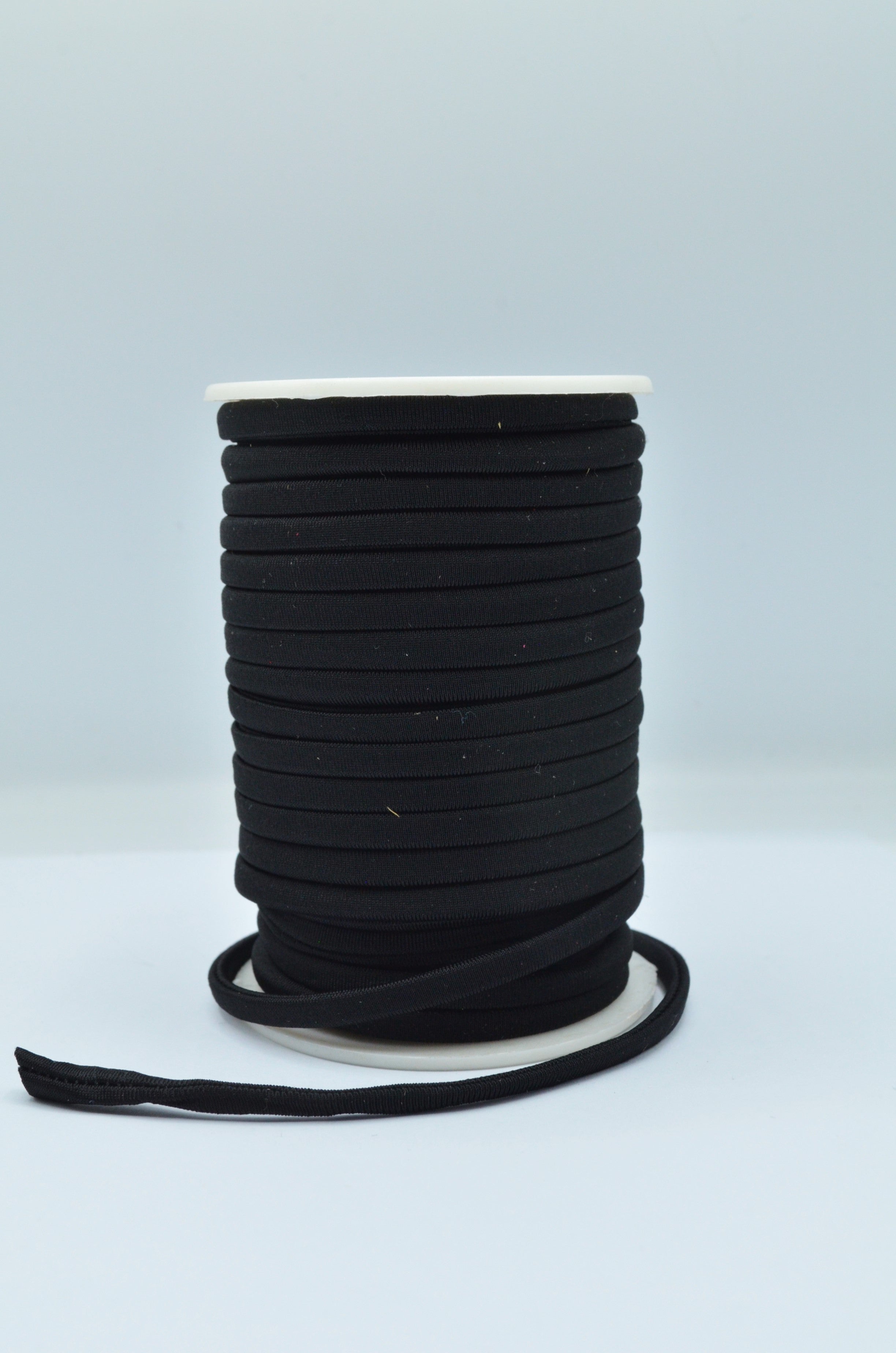 Snur Lycra 8mm, Negru