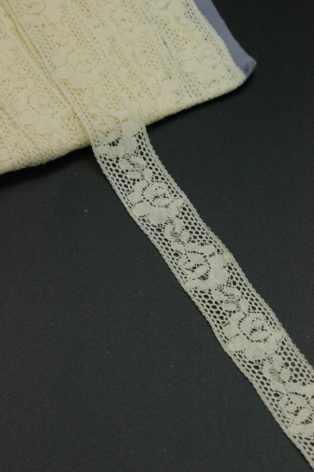 Dantela 17mm, Crem