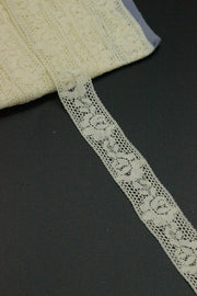 Dantela 17mm, Crem