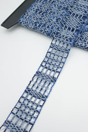 Dantela 3.50cm, Albastru