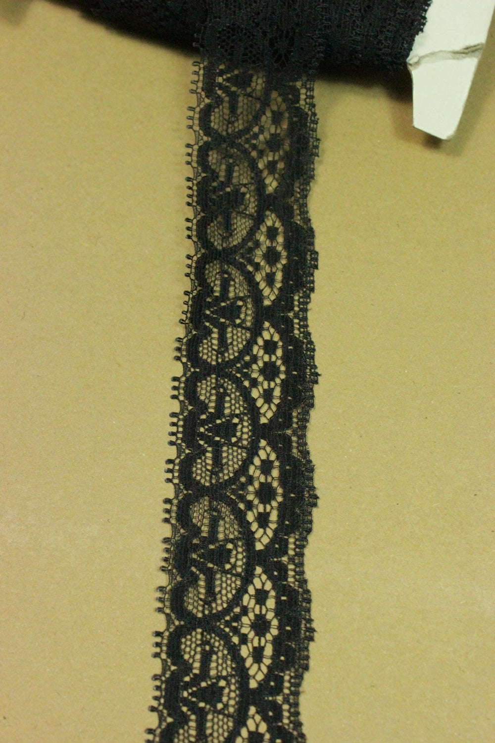 Dantela 30mm, Negru