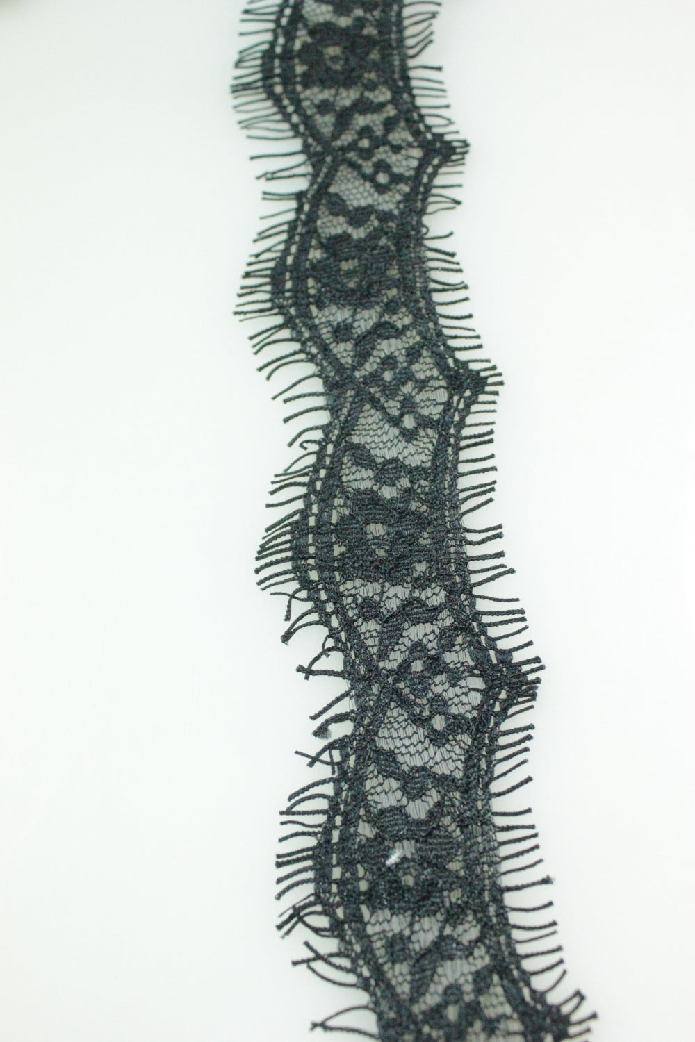 Dantela 4 cm, Negru