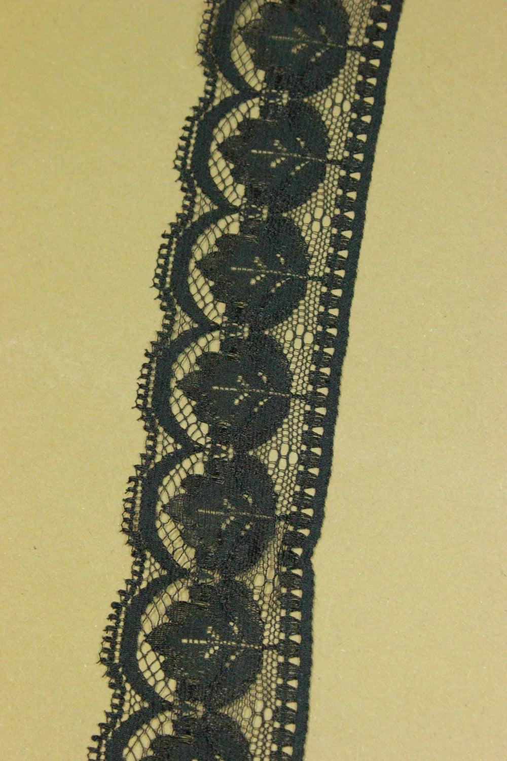 Dantela 40mm, Negru