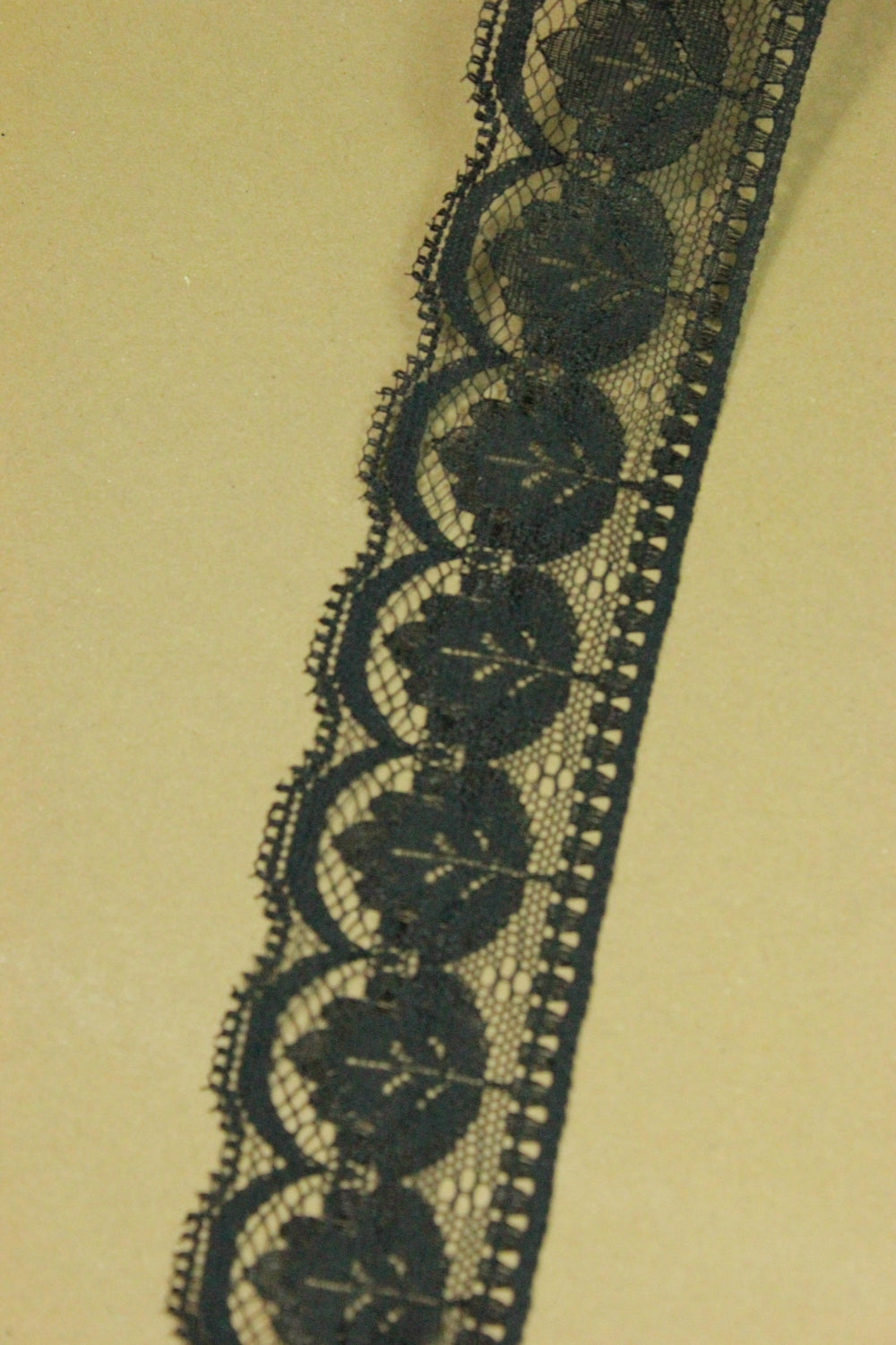 Dantela 40mm, Negru