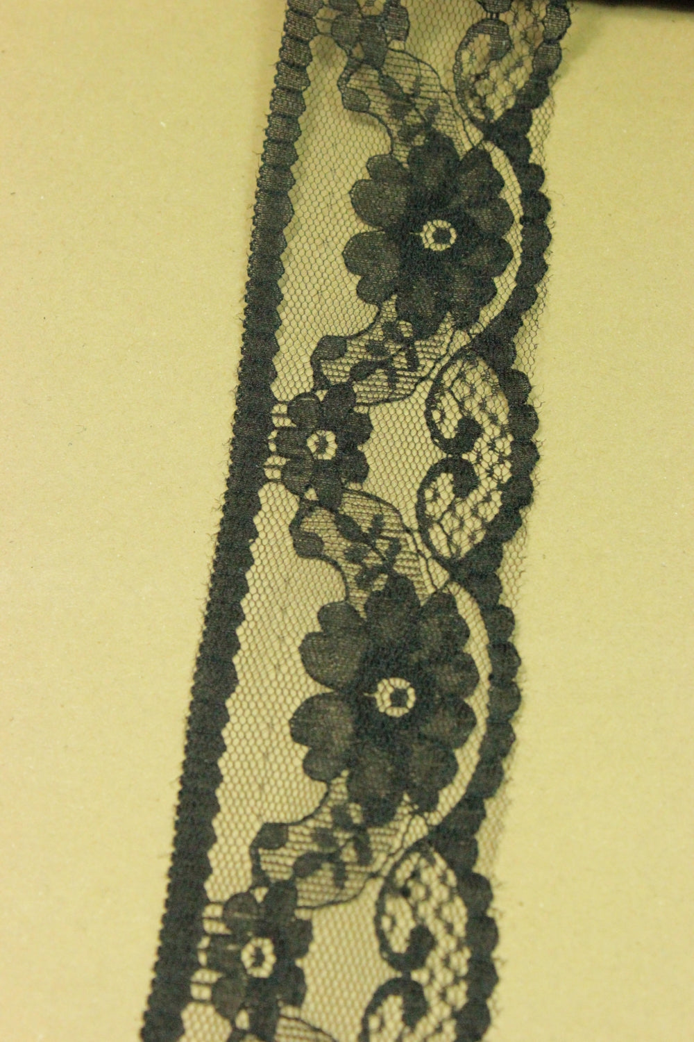 Dantela 45mm, Negru