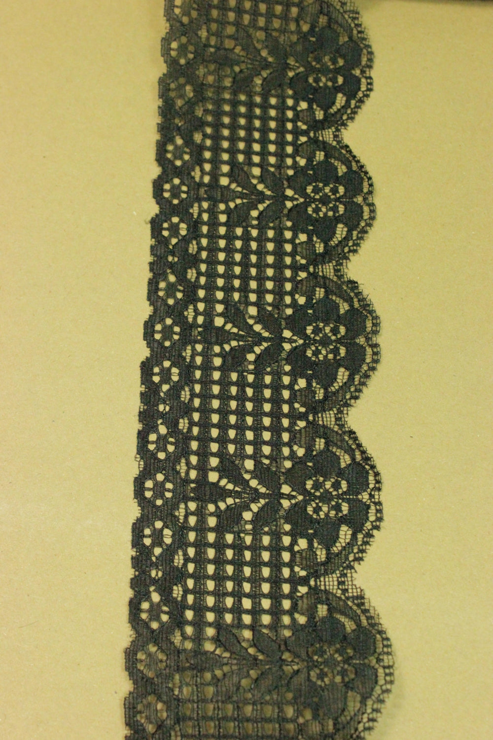 Dantela 60mm, Negru