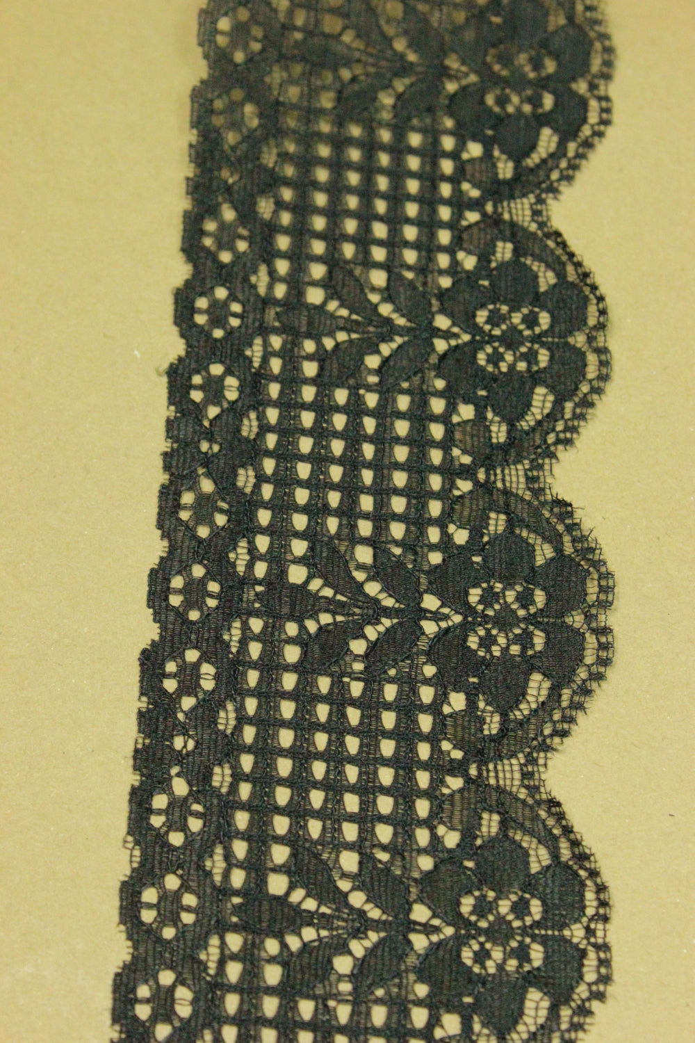 Dantela 60mm, Negru
