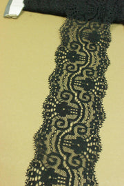 Dantela 65mm, Negru