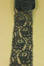 Dantela 65mm, Negru