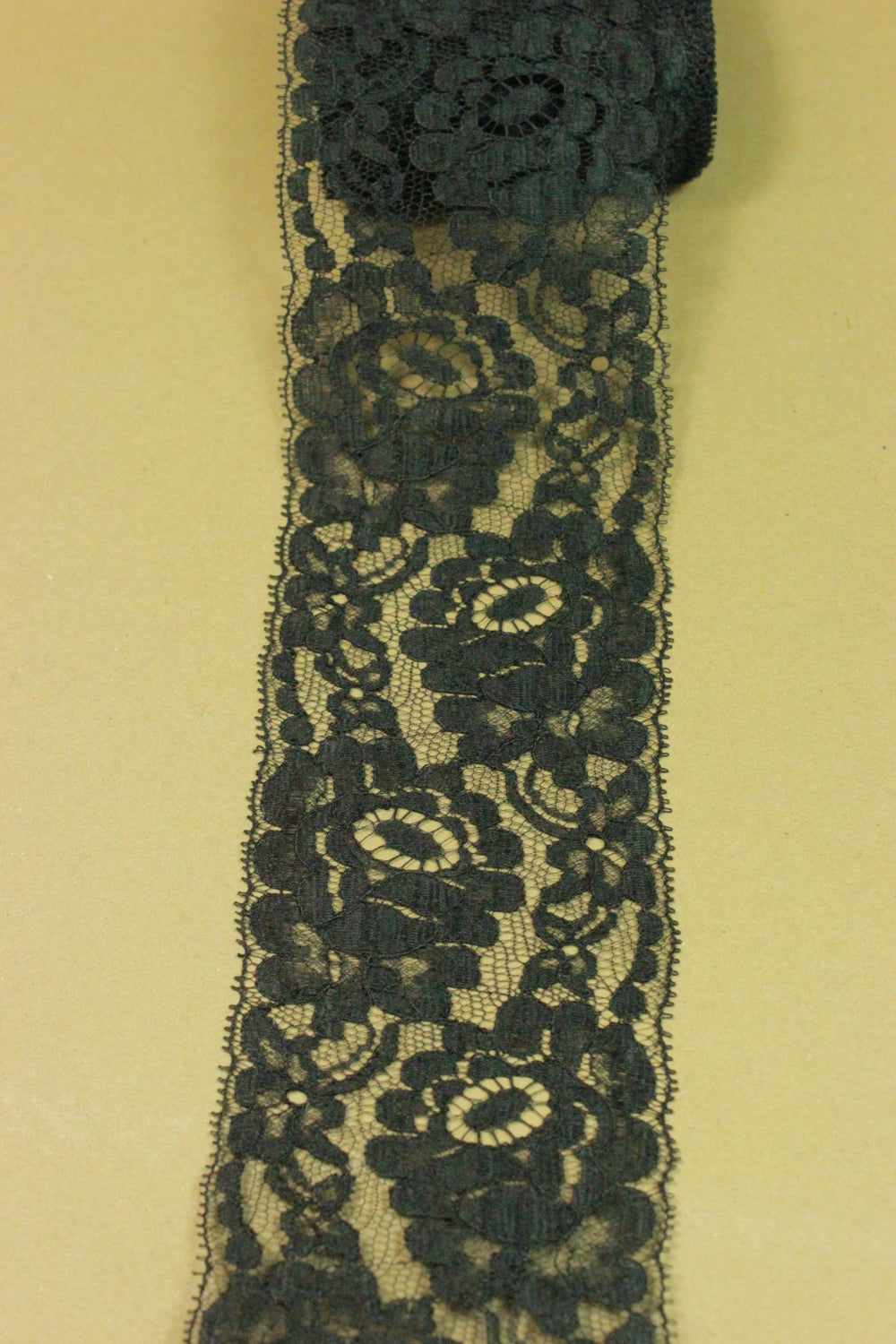 Dantela 65mm, Negru
