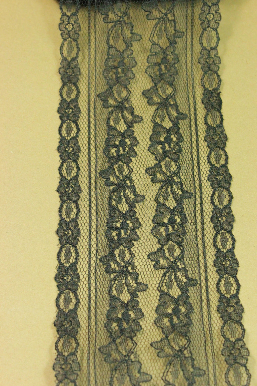 Dantela 90mm, Negru