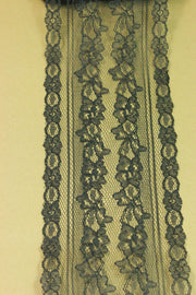 Dantela 90mm, Negru