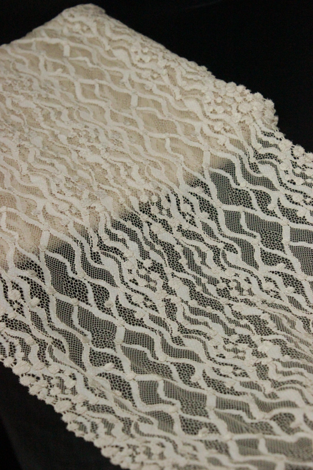 Dantela Bej Usor Elastica, 27cm