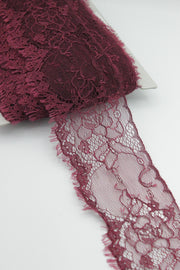 Dantela Chantilly 300 x 9cm, Grena