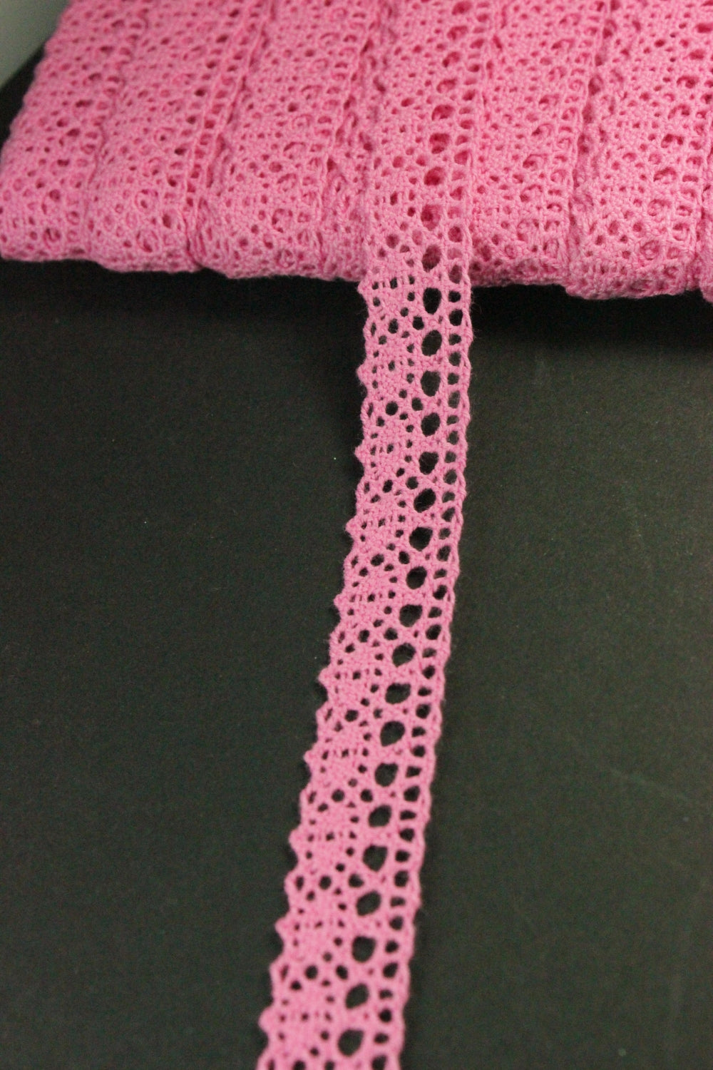 Dantela De Bumbac, 16mm, Fucsia