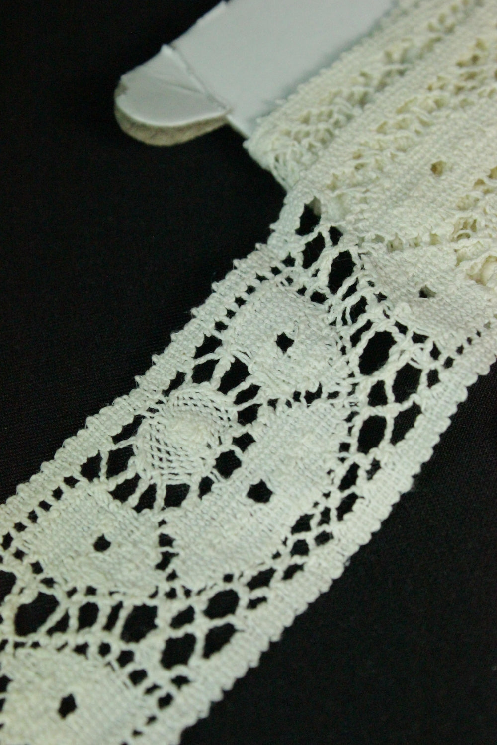 Dantela De Bumbac 40mm, Crem