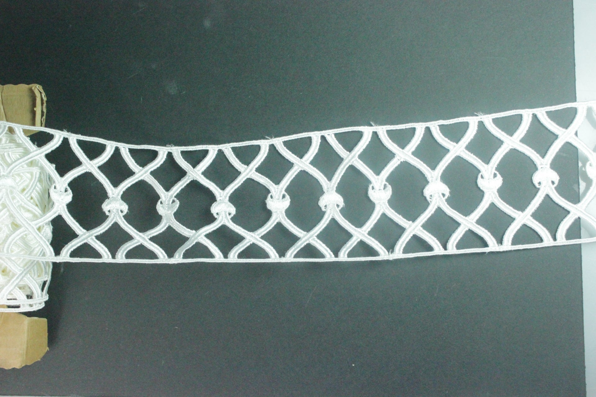 Dantela De Bumbac Ivoire, 7cm