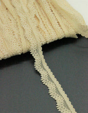 Dantela Elastica, 14mm, Bej