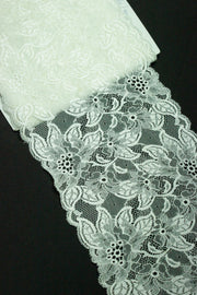 Dantela Elastica 19cm, Ivoire