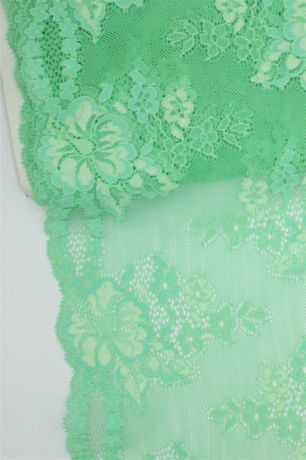 Dantela Elastica, 19cm, Verde