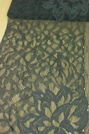 Dantela Elastica 24cm, Gri Inchis