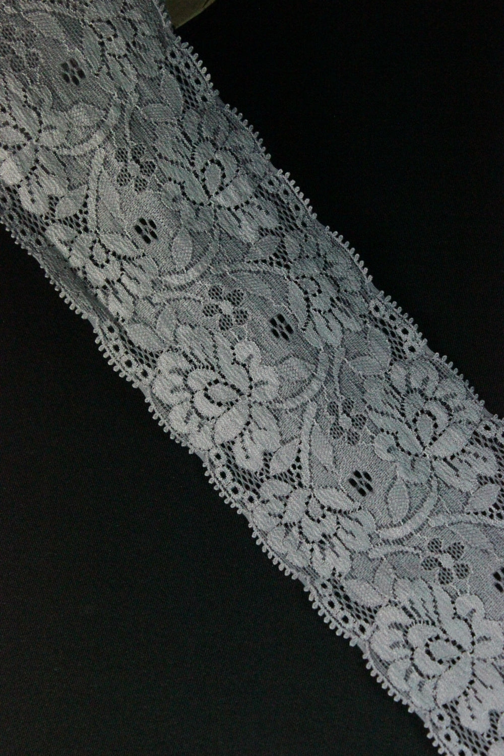 Dantela Elastica 75mm, Lila Prafuit