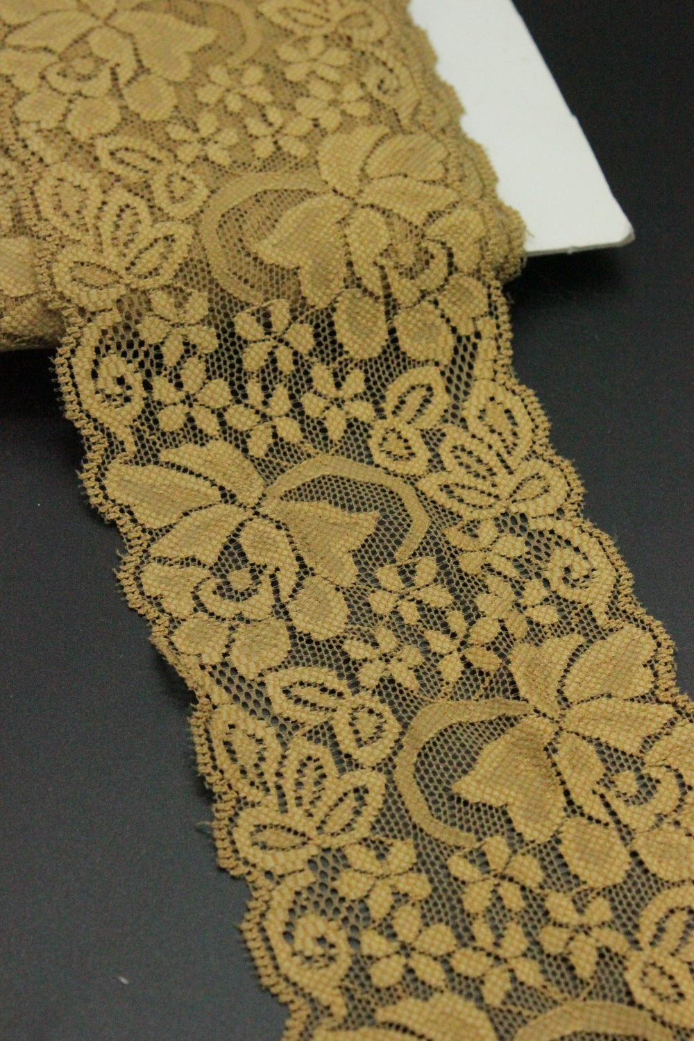 Dantela Elastica, 85mm, Bej Bronz